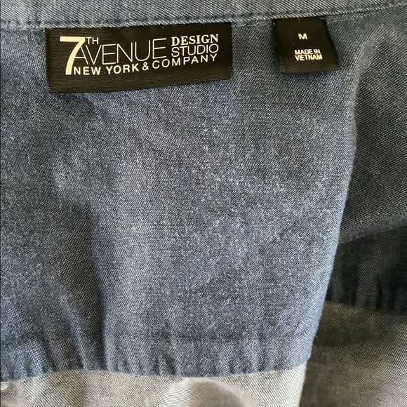 Women’s 7th Avenue button down blouse - Picture 4 of 4